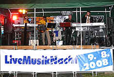 1. LIVEMUSIK-NACHT - die Dittersbacher Sommernachtsparty - am 09.08.2008