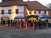 abendliche Impressionen auf dem Klosterhof
