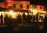 abendliche Stimmung vom 5. Adventsmarkt im Kloster St. Marienthal