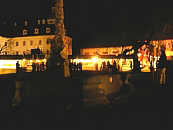 abendliche Stimmung vom 5. Adventsmarkt im Kloster St. Marienthal