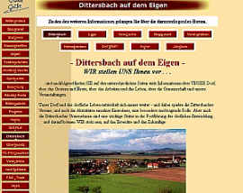 www.DittersbachaufdemEigen.de - die Homepage über meinen Wohnort - 02748 Dittersbach auf dem Eigen