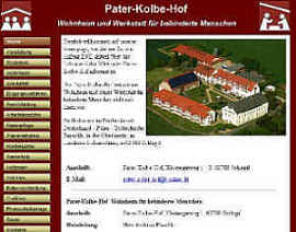 www.pater-kolbe-hof.de - hier geht's zur Homepage vom Pater-Kolbe-Hof